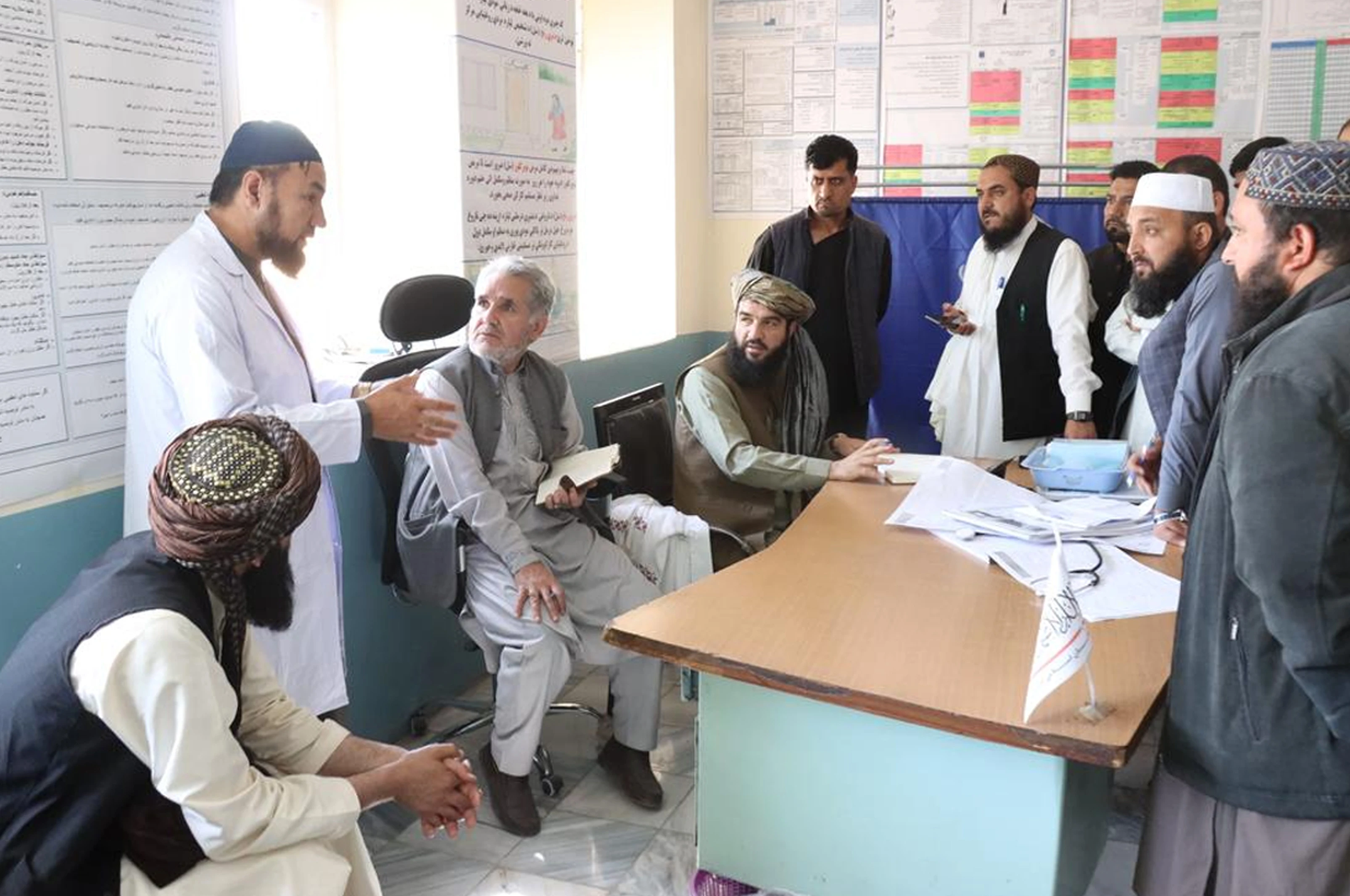 بغلان کې سېلاب ځپلو ته روغتیايي کمپ جوړ شوی