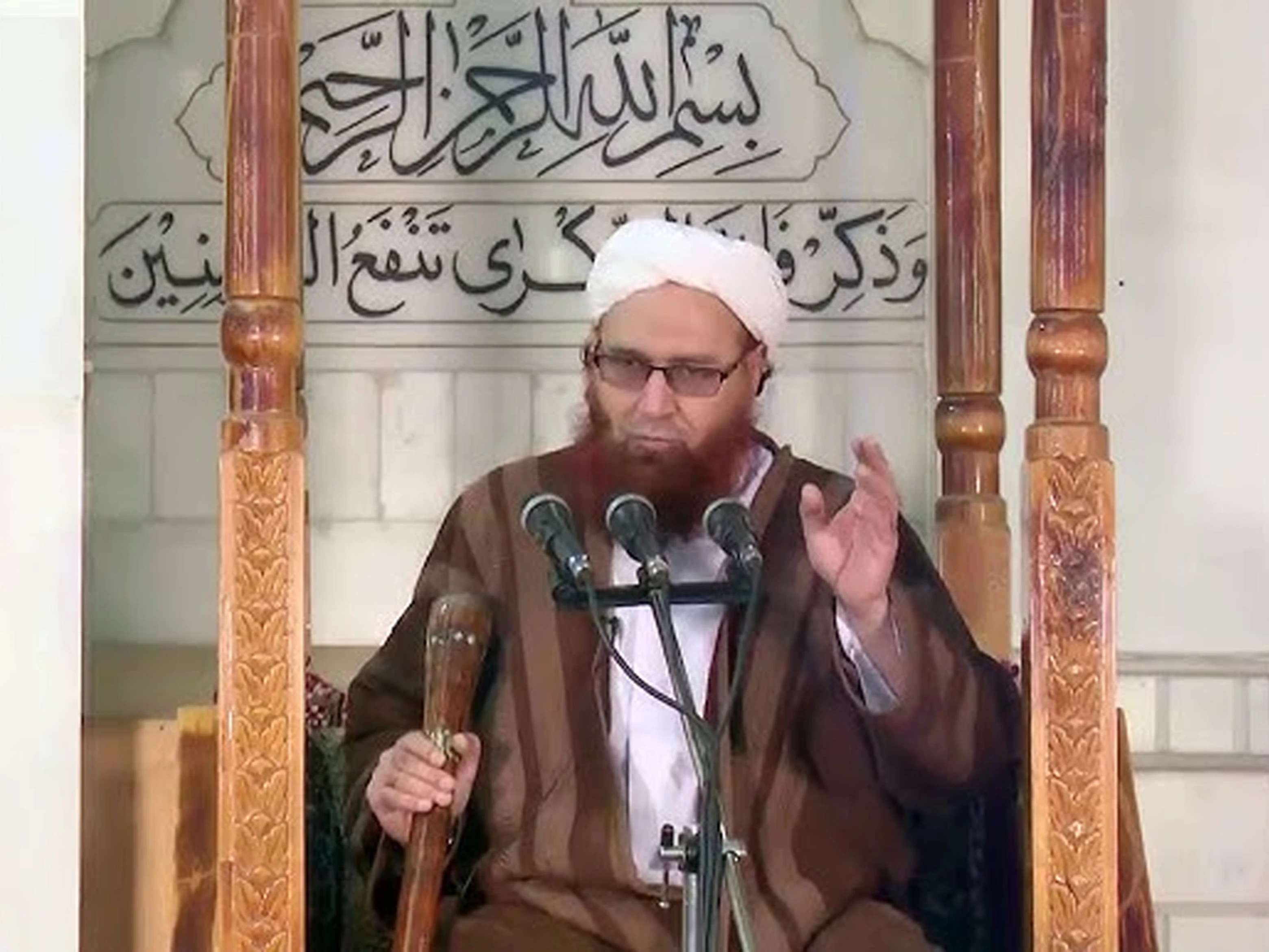 ا.ا.ا د مولانا جلیل الله مولوي زاده پر وفات خواشیني وښوده