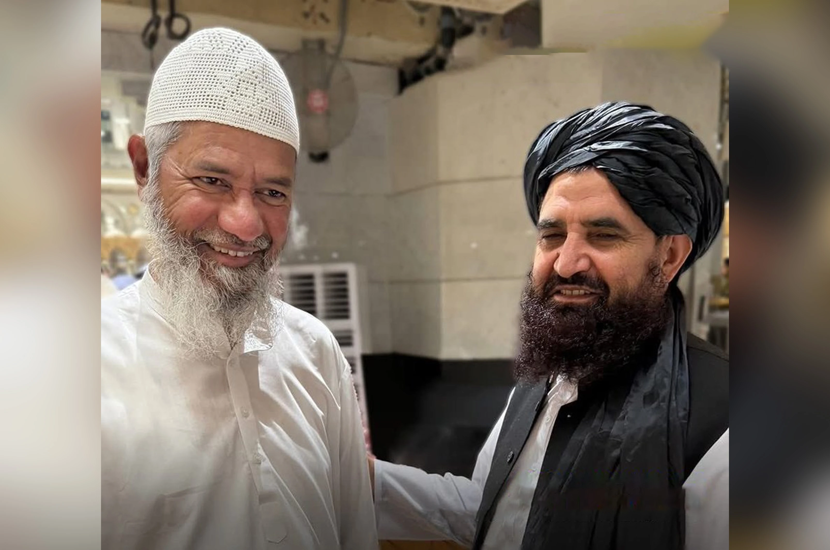ډاکټر ذاکر نایک د افغانستان استخباراتو لوی رئیس سره کتلي