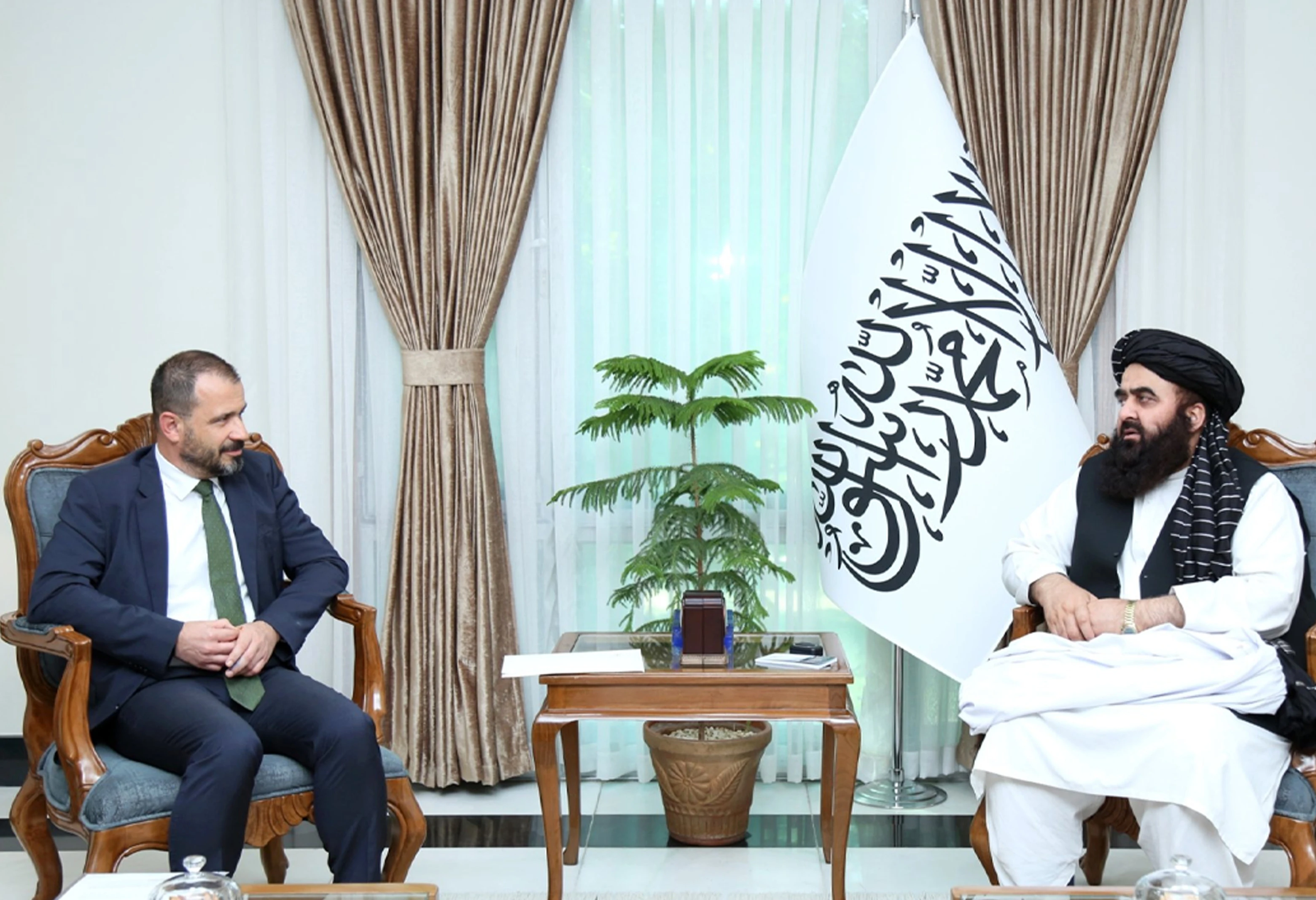 امیرخان متقي: د افغانستان او ترکیې دوه اړخیزې اړیکې مخ پـر ودې دي