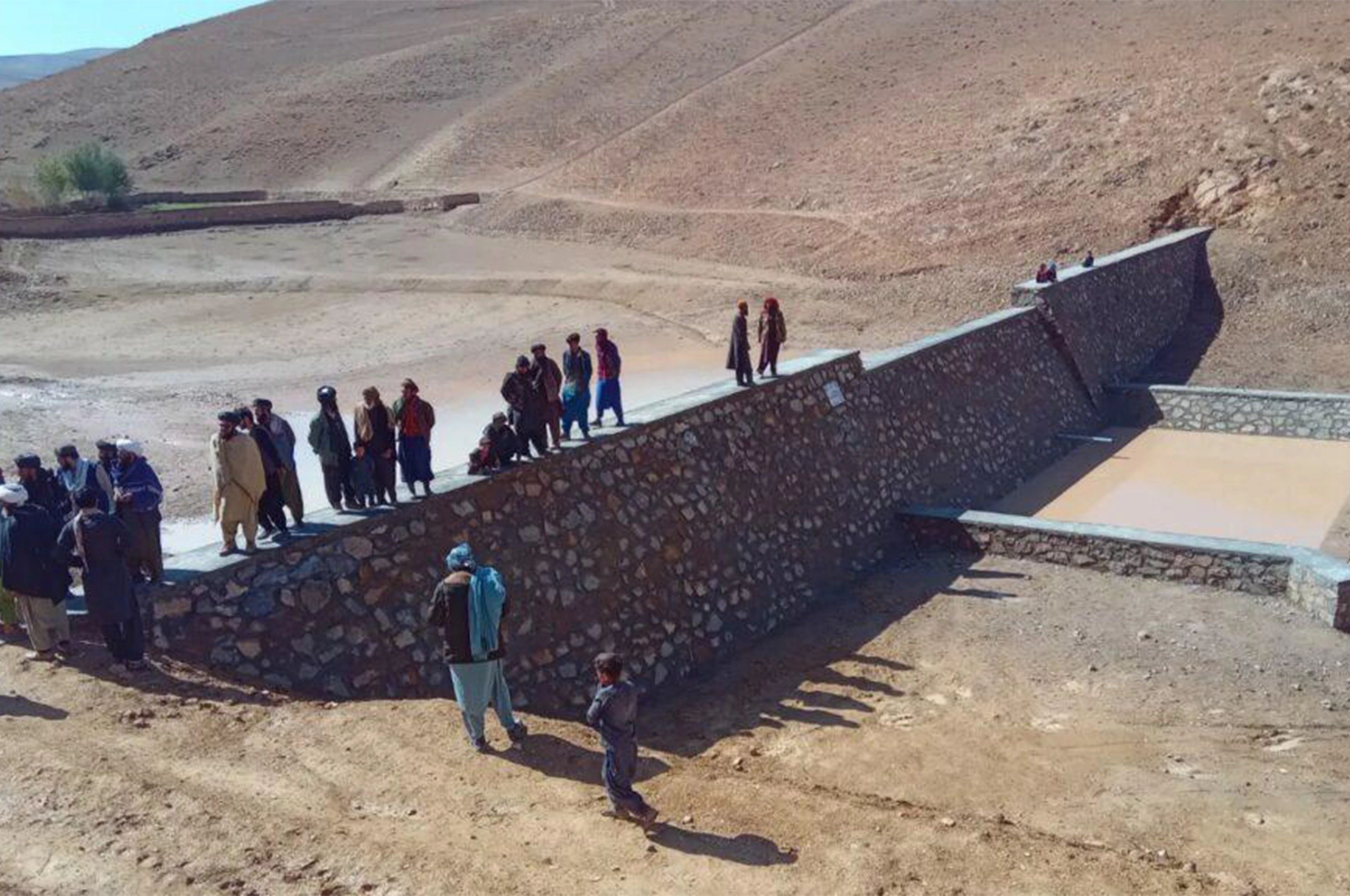 د اوبو مدیریت؛ کندهار کې ۱۱ کوچني بندونه جوړ شول
