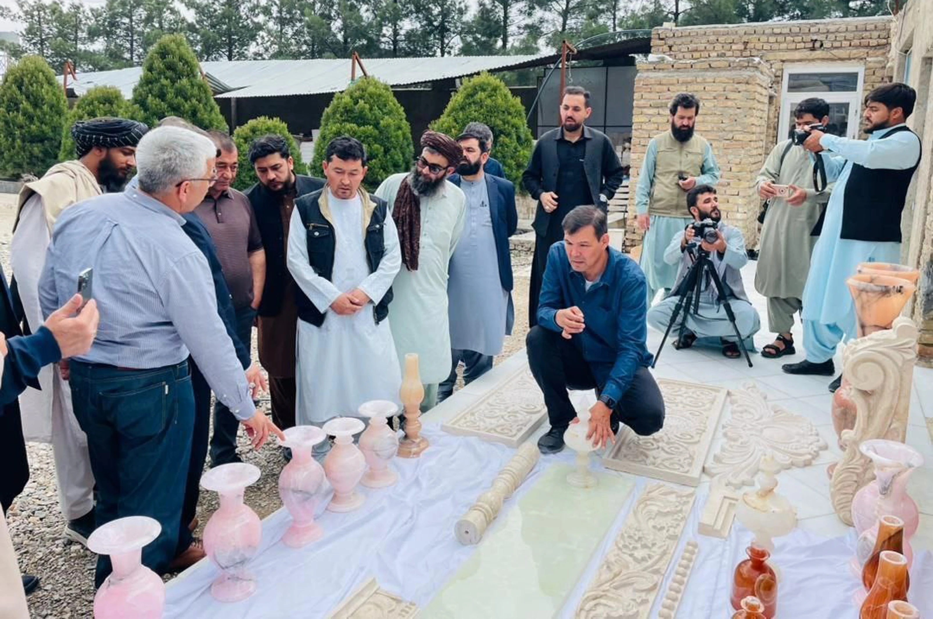 ترکمنستان افغانستان کې د زینتي ډبرو پروسس برخه کې پانګونه کوي