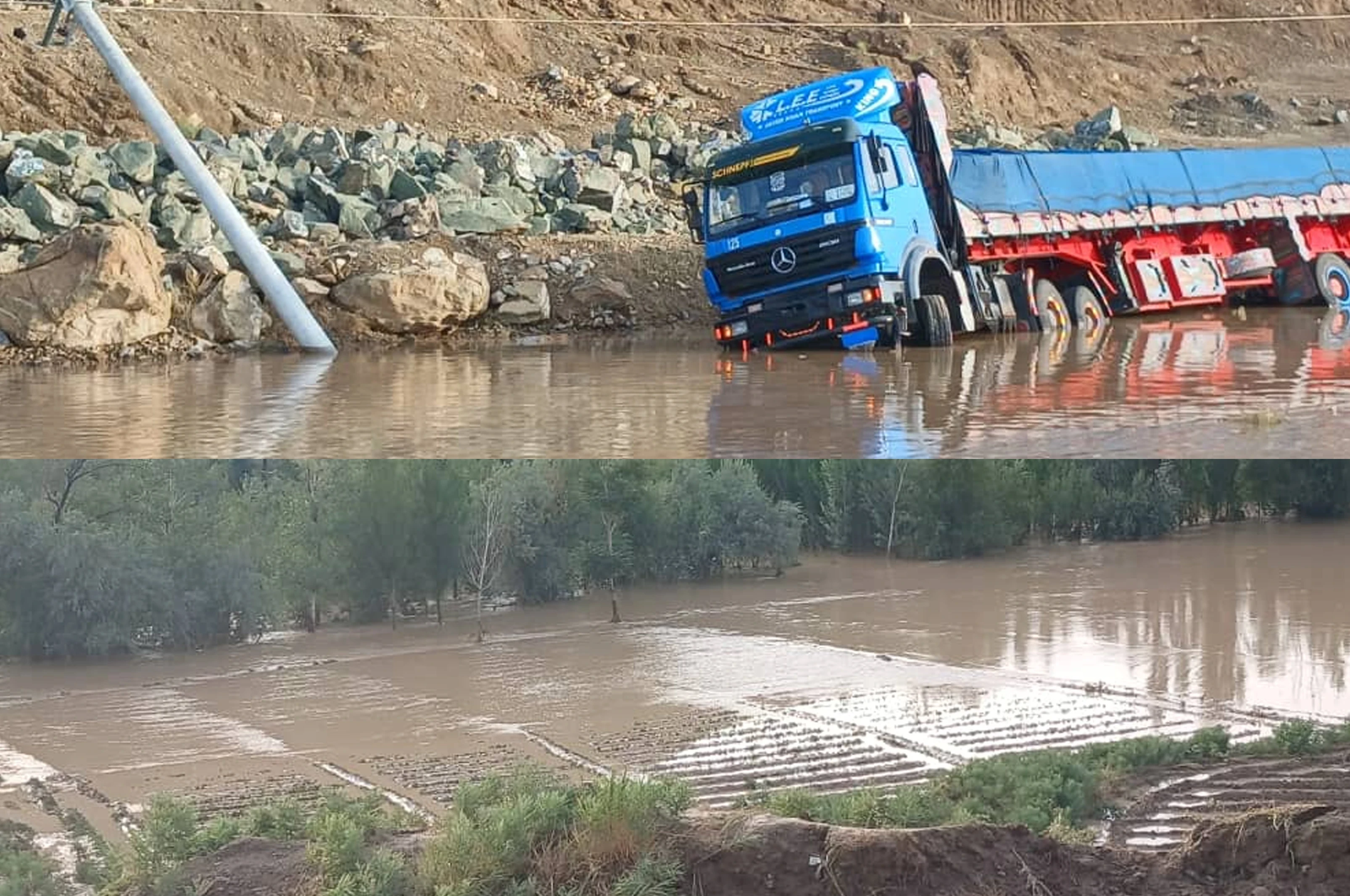السيول تضرب وسط أفغانستان: خسائر واسعة في ولايتي لوغر وميدان وردك