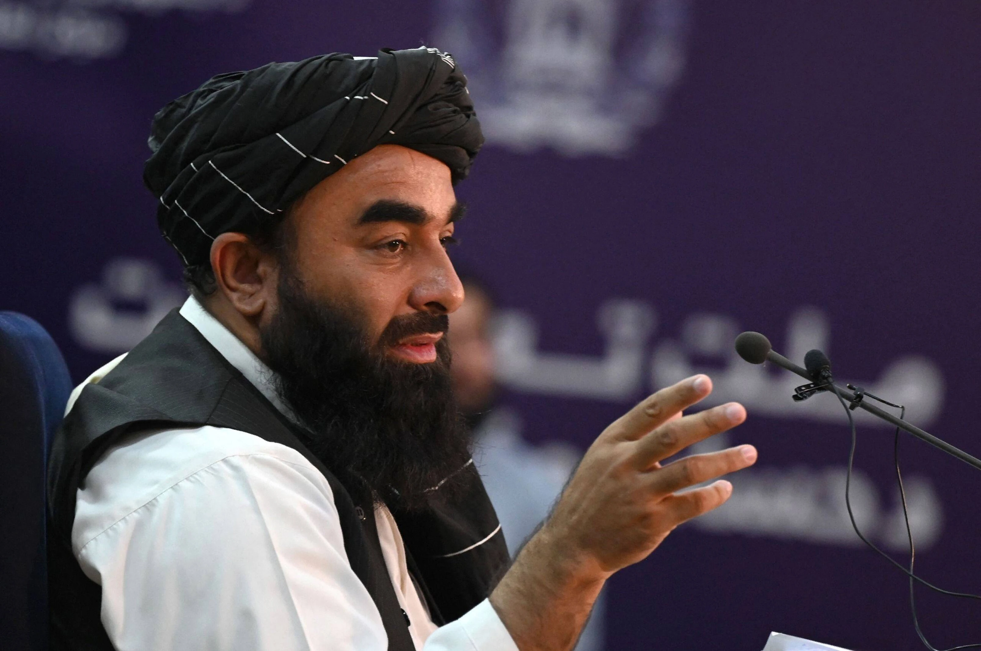 مولوي ذبیح الله مجاهد: اسلامي امارت امریکا سره د رسمي اړیکو غوښتونکی دی