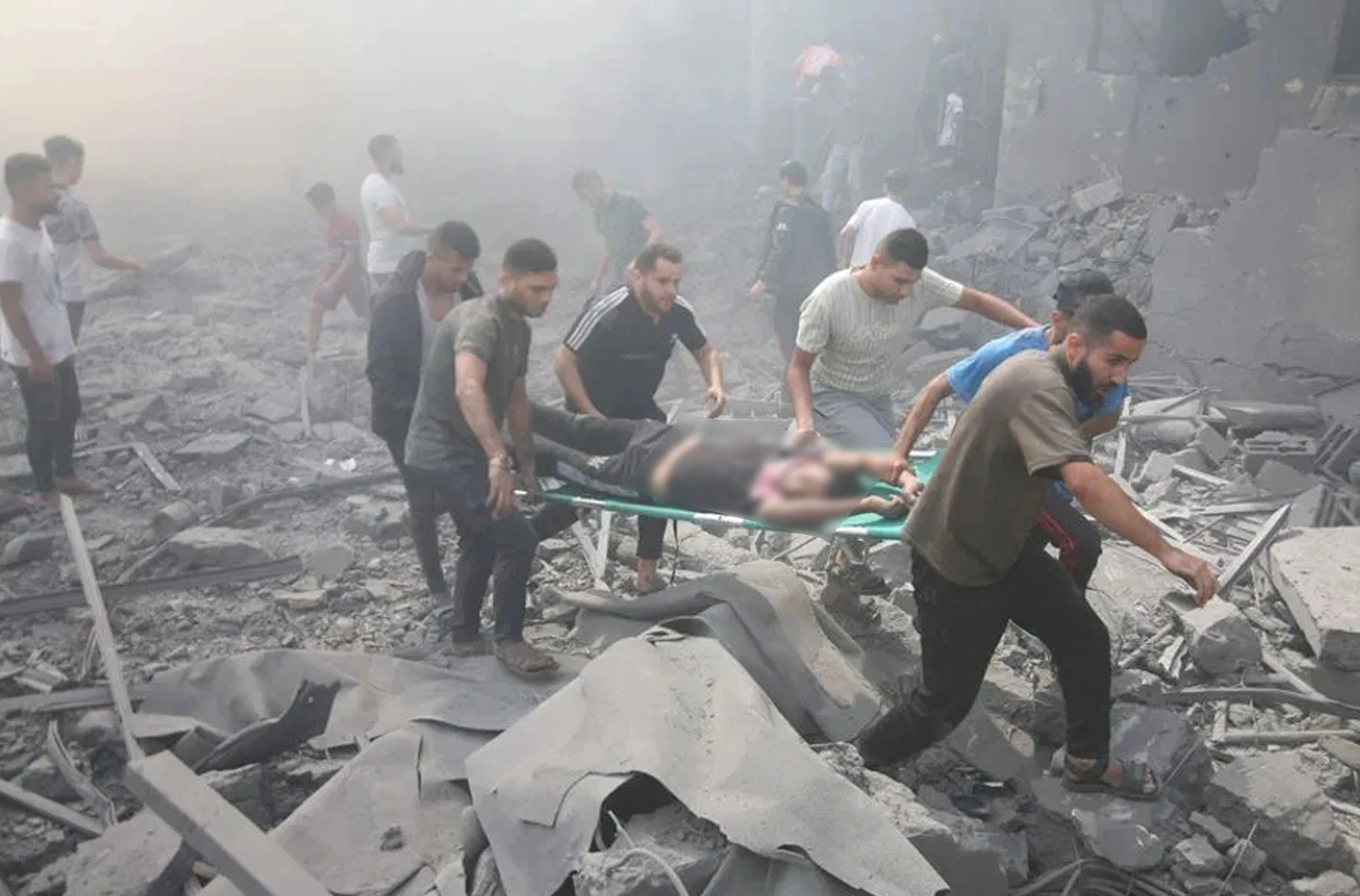 Gaza war's 48-hour toll: over 800 Palestinian casualties